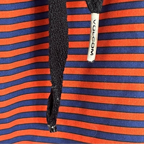 Men’s Volcom Orange & Blue Striped Board Shorts‎ Swim Trunks Size 31 - Picture 3 of 16